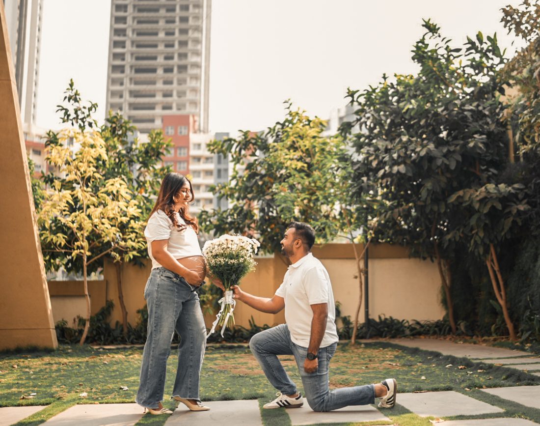 Expecting couple maternity shoot